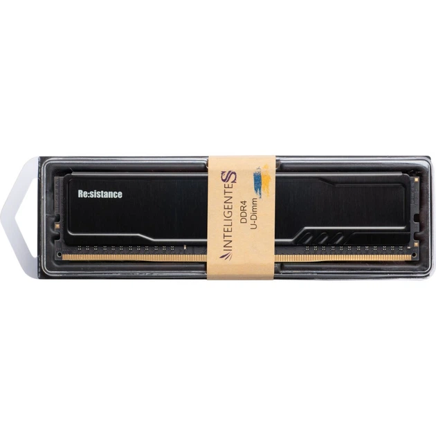 Модуль пам'яті для комп'ютера DDR4 8GB 3200 MHz CL22 1.2V Resistance INTELIGENTES (IR4DHE1/8) - изображение 4