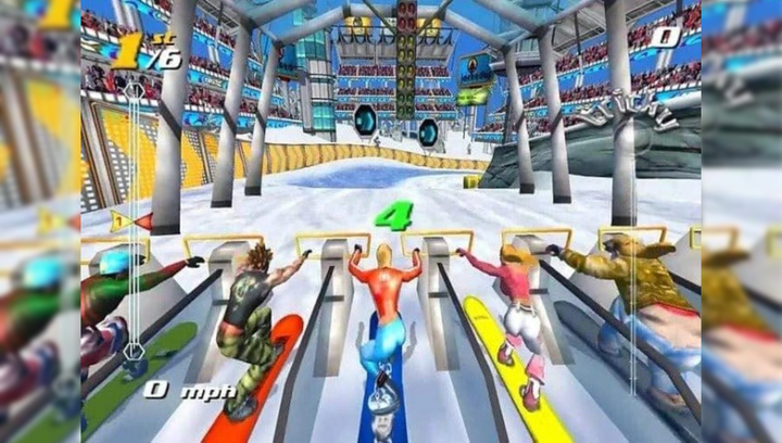 Игра Sony PlayStation 2 SSX Tricky Europe Английская Версия Б/У - изображение 2