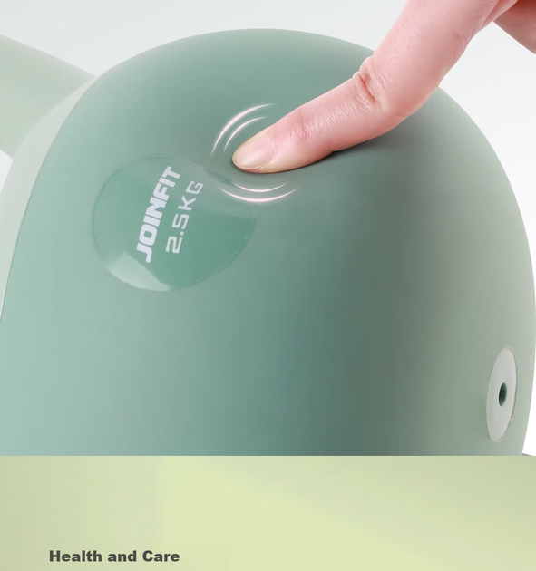 Гиря мягкая Joinfit 4 кг, зеленая (FS002AB-J) - изображение 4