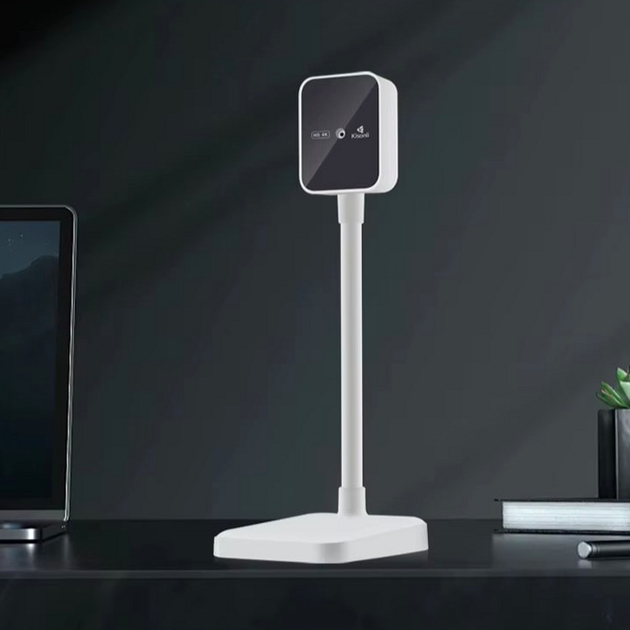 Вебкамера 4K з автофокусуванням вбудованим мікрофоном USB Kisonli D1 біла - зображення 9