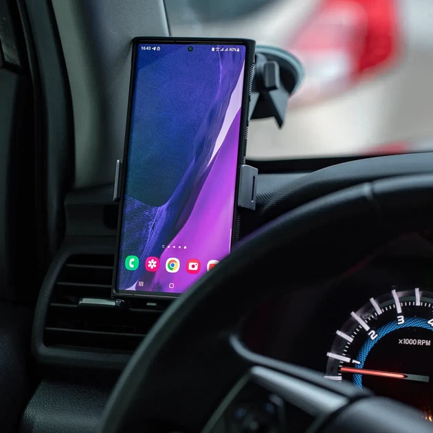 Быстрое Беспроводное Зарядное Устройство в автомобиль для телефонов - Автоматическая Qi зарядка - держатель на 15Вт с Quick Charge 3.0 - TIMSTOOL CW15M-C118Q-BK - изображение 7