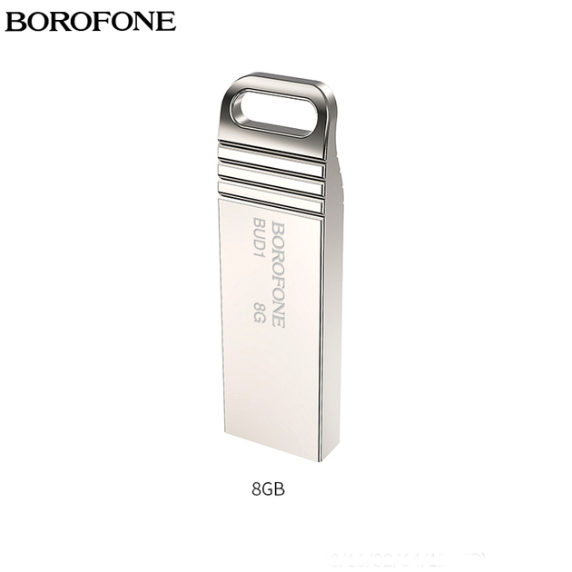 USB флешка 8Gb USB2.0 накопитель информации Borofone BUD1 - изображение 4
