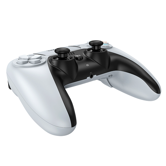 Бездротовий геймпад для PS4 PS5 800 мА·год 3D-датчик пришвидшення і гіроскоп Hoco GA1 Phoenix білий - зображення 6
