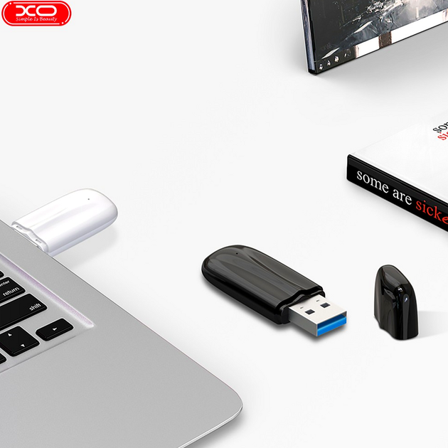 USB-флешка 64Gb USB3.0 Швидкісна Накопичувач інформації XO U30 - зображення 7