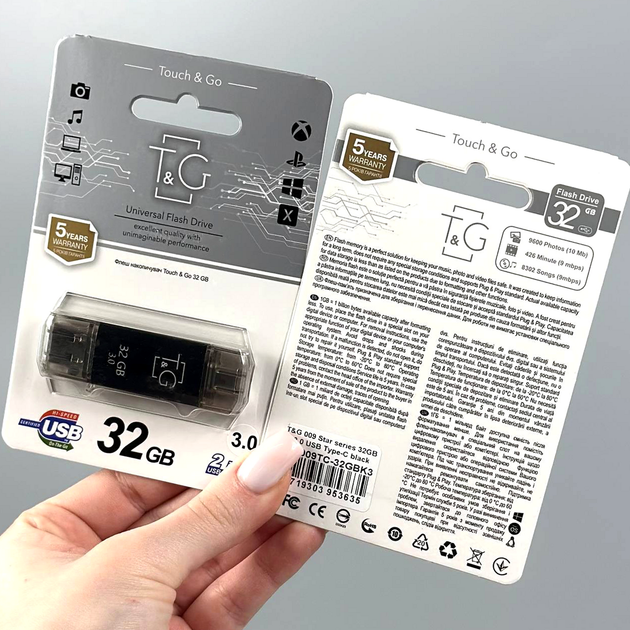 USB флешка 32Gb USB Type-C USB3.0 скоростная Star 009 - изображение 3