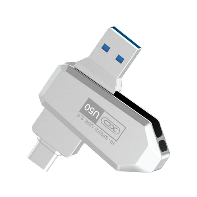 USB-флешка 64Gb USB3.0 Type-C Швидкісна XO U50 - зображення 4