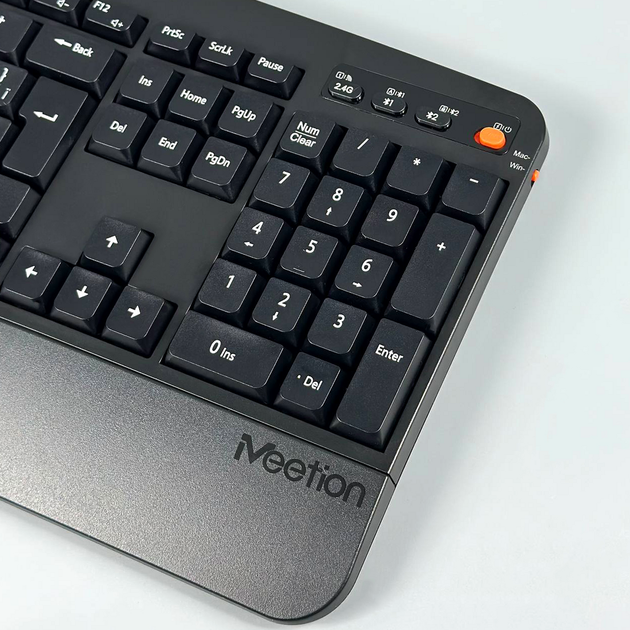 Беспроводной комплект клавиатура и мышка 2в1 2.4G BT Meetion DirectorA2 черный - изображение 4