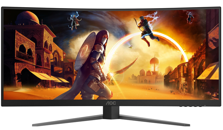 Монітор 34" AOC CU34G4 2K VA 180 Гц (102451170) - зображення 4