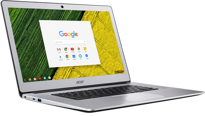 Сенсорний ноутбук 15.6" Acer Chromebook 15 (CB515-1HT-P80X) Intel Pentium N4200 RAM 4GB eMMC 32GB 12год батарея Chrome OS Алюмінієвий корпус (UKR) (102460356) - Фото 3 Сенсорний ноутбук 15.6" Acer Chromebook 15 (CB515-1HT-P80X) Intel Pentium N4200 RAM 4GB eMMC 32GB 12год батарея Chrome OS Алюмінієвий корпус (UKR) (102460356) - зображення 3