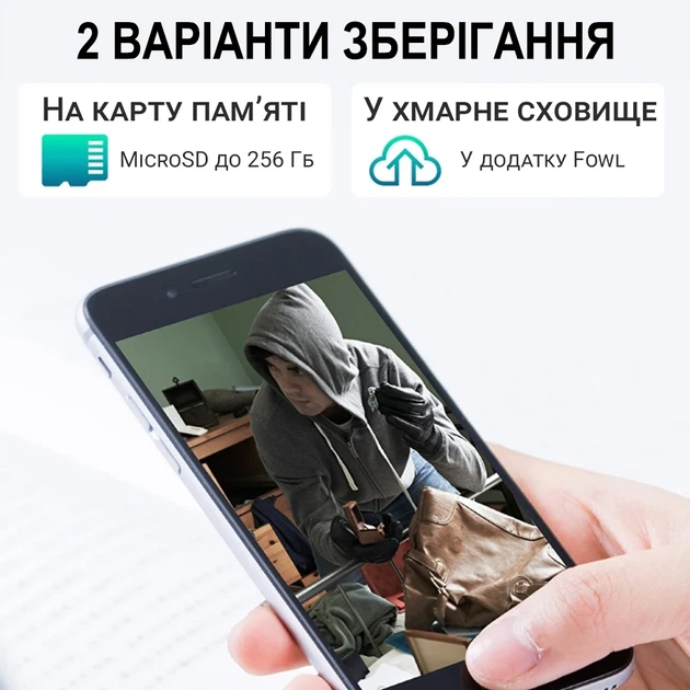 Wi-Fi мини камера видеонаблюдения Camsoy T9W3 1080P PIR датчик движения черная - Фото 10 Wi-Fi мини камера видеонаблюдения Camsoy T9W3 1080P PIR датчик движения черная - изображение 10