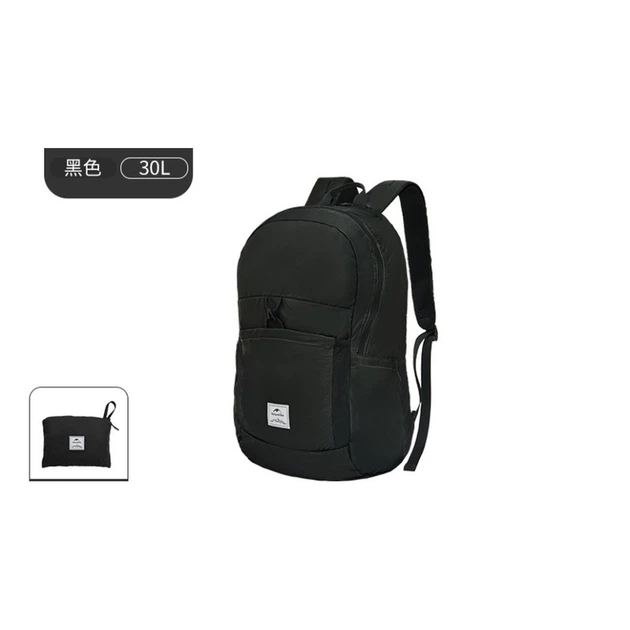 Рюкзак туристический Naturehike Yunyan NH17A017-B 30 л полиамид Черный (6977465868275) - изображение 3