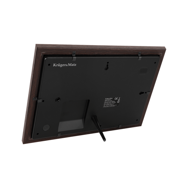 Цифрова фоторамка Kruger&Matz FRAMEO KM1102 Wi-Fi 10.1″ Дерев'яна (5901890113342) - зображення 3