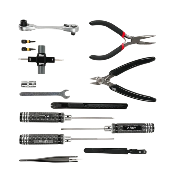 Комплект инструментов Flash Army | итог CORDURA MOLLE ЧЕРНАЯ - изображение 3