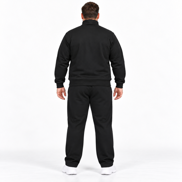 Спортивный костюм мужской Lonn утепленный с кофтой на молнии,6XL, Черный - Фото 3 Спортивный костюм мужской Lonn утепленный с кофтой на молнии,6XL, Черный - изображение 3