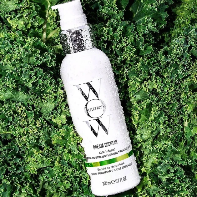 Несмываемое средство для волос COLOR WOW Dream Cocktail Kale-Infused Leave-In Treatment 200 мл - Фото 4 Несмываемое средство для волос COLOR WOW Dream Cocktail Kale-Infused Leave-In Treatment 200 мл - изображение 4