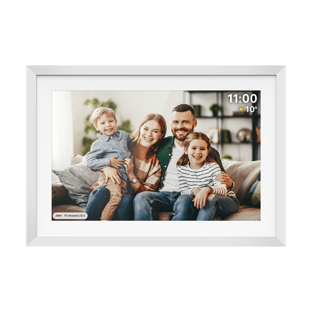 Цифрова фоторамка Kruger&Matz FRAMEO KM1103 Wi-Fi 10.1″ з підсвічуванням (5901890127301) - Фото 2 Цифрова фоторамка Kruger&Matz FRAMEO KM1103 Wi-Fi 10.1″ з підсвічуванням (5901890127301) - зображення 2