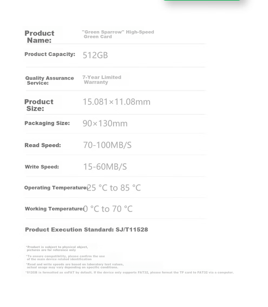 Карта памяти HIKVISION microSDXC 512GB Class 10 UHS-I U3 V30 A1 - Фото 3 Карта памяти HIKVISION microSDXC 512GB Class 10 UHS-I U3 V30 A1 - изображение 3