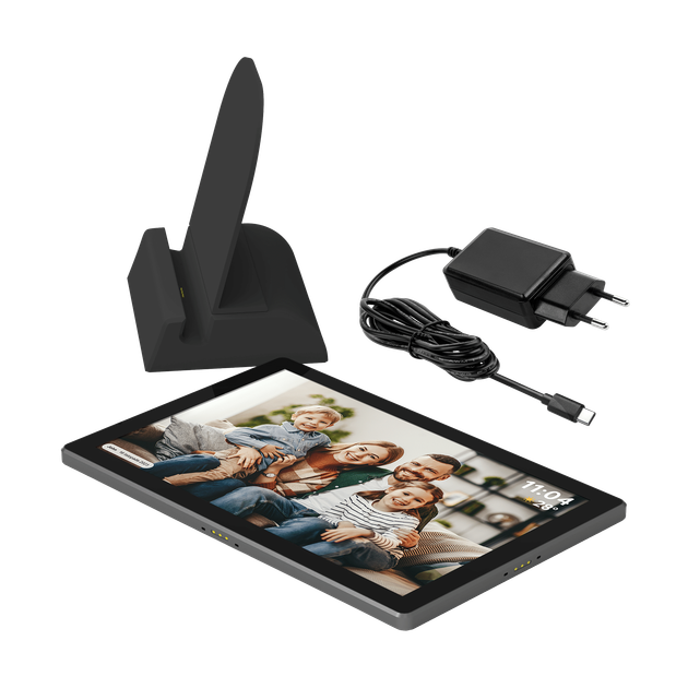 Цифрова фоторамка Kruger&Matz FRAMEO KM1104 Wi-Fi 10.1″ з вбудованим акумулятором (5901890129749) - Фото 5 Цифрова фоторамка Kruger&Matz FRAMEO KM1104 Wi-Fi 10.1″ з вбудованим акумулятором (5901890129749) - зображення 5