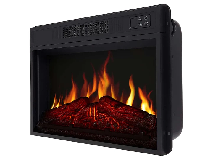 Электрокамин для дома ArtiFlame 1800 Вт камин электрический встроенный с эффектом пламени звук огня широкое панорамное стекло термостат от 17 до 27 градусов датчик открытого окна пульт таймер до 6 часов - изображение 9