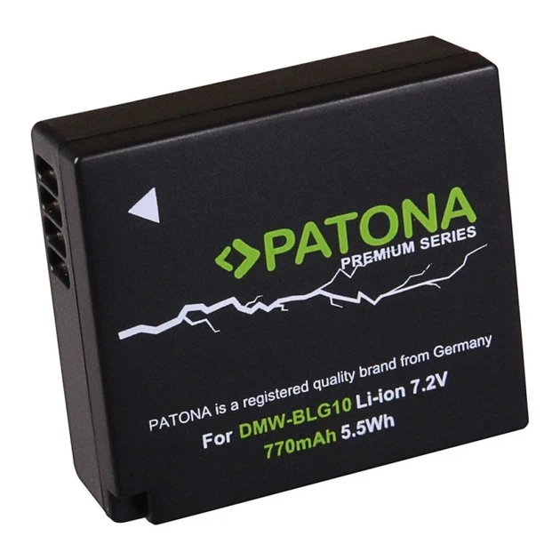 Акумулятор PATONA Premium do Panasonic DMC-GF6 DMW-BLG10 CS-BLG10MC DC-TZ99 (4055655166492) - зображення 2