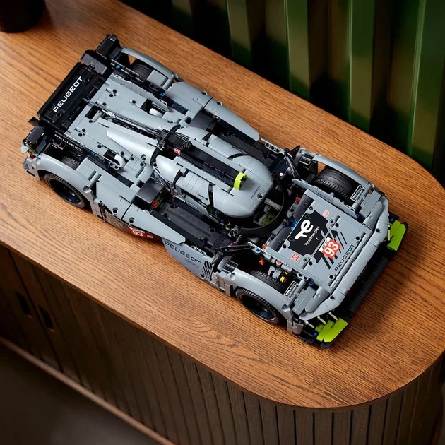 Конструктор PEUGEOT 9X8 1775 деталей Technic конструктор гоночный автомобиль машинка (42110), серия техник суперкар (42156) - изображение 7
