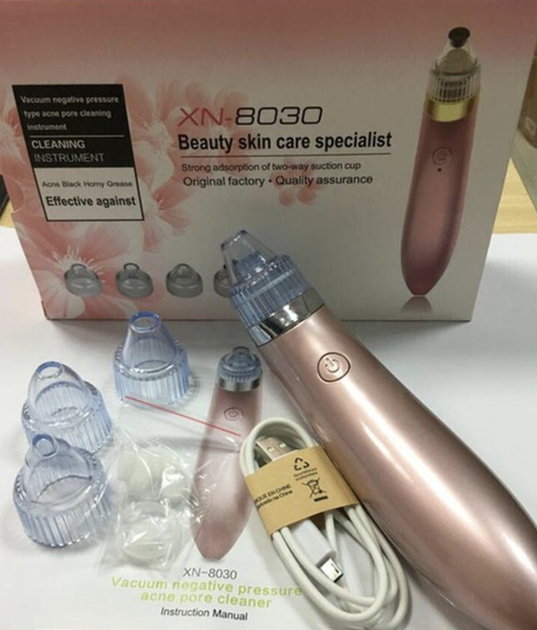 Вакуумный очиститель кожи Beauty Skin Care Specialist XN-8030 для очищения пор лица - изображение 8