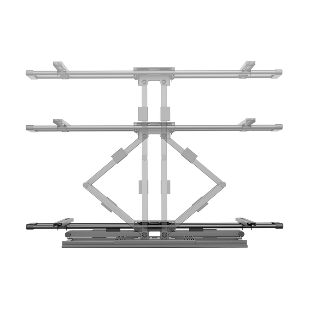 Универсальное крепление для телевизора Kruger&Matz KM1310 43″–100″ Черное (5901890137867) - изображение 6