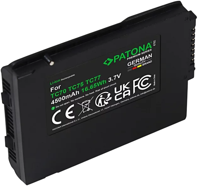Bateria PATONA Premium do Zebra TC70 BTRY-TC7X-46MPP-01 (4055655251662) - obraz 2