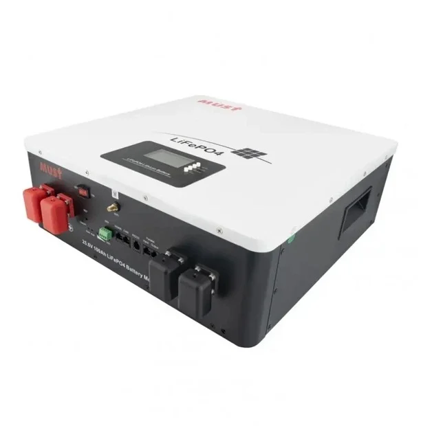 Акумулятор MUST LP16-24100 LiFePO4 25.6 В 100 А·год, 2.56 кВт·год, BMS 100 А, CAN/RS485/RS232 - Фото 4 Акумулятор MUST LP16-24100 LiFePO4 25.6 В 100 А·год, 2.56 кВт·год, BMS 100 А, CAN/RS485/RS232 - зображення 4