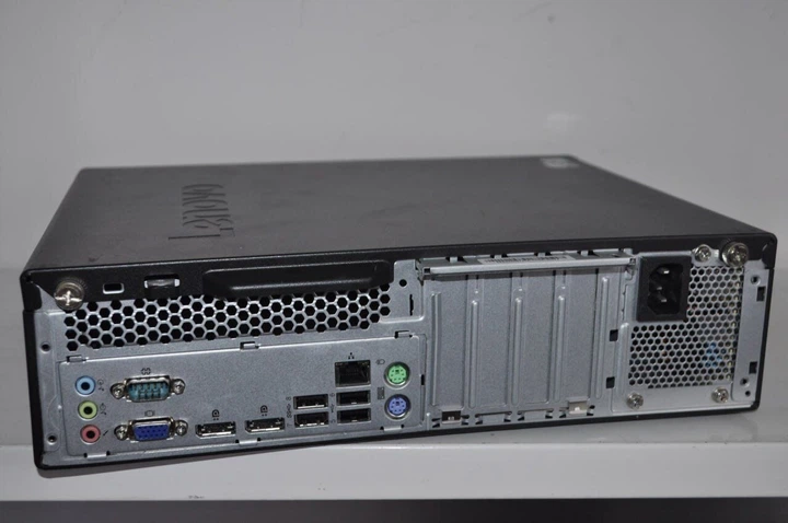 Компьютер Lenovo ThinkCentre M710s SFF / Intel Core i5-7400 (4 ядра по 3.0 - 3.5 GHz) / 16 GB DDR4 / 120 GB SSD / Intel HD Graphics 630 / Windows 11 Pro б/у + Подарок Кабель питания - Фото 4 Компьютер Lenovo ThinkCentre M710s SFF / Intel Core i5-7400 (4 ядра по 3.0 - 3.5 GHz) / 16 GB DDR4 / 120 GB SSD / Intel HD Graphics 630 / Windows 11 Pro б/у + Подарок Кабель питания - изображение 4