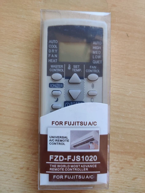 Універсальний пульт FZD-FJS1020 для кондиціонера FUJITSU - зображення 2