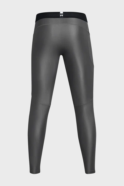 Чоловічі сірі тайтси UA HG IsoChill Leggings Under Armour M 1365226-025 - изображение 6