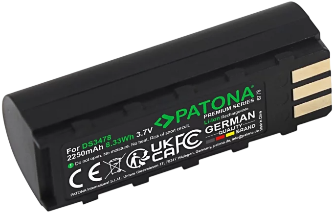 Bateria PATONA Premium do Symbol DS3478 21-62606-01 (4055655251532) - Zdjęcie 3 Bateria PATONA Premium do Symbol DS3478 21-62606-01 (4055655251532) - obraz 3