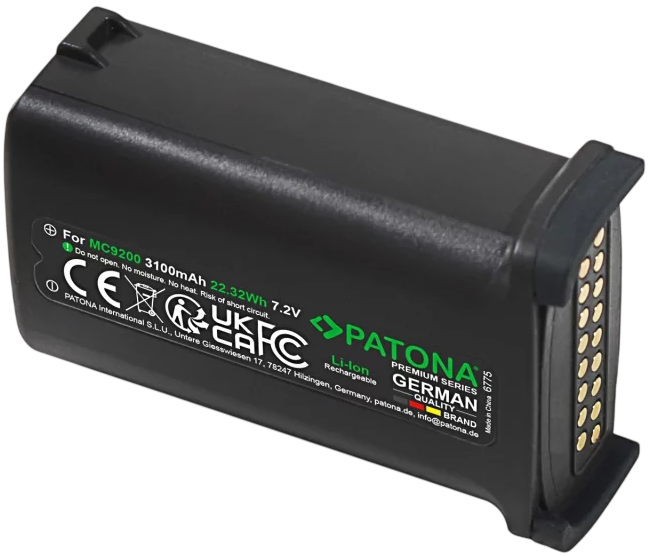 Bateria PATONA Premium do Zebra MC9200 BTRY-MC9X-26MA-01 (4055655251518) - obraz 2