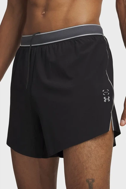 Чоловічі чорні шорти UA Halo Run Short Under Armour M 6007089-001 - изображение 4