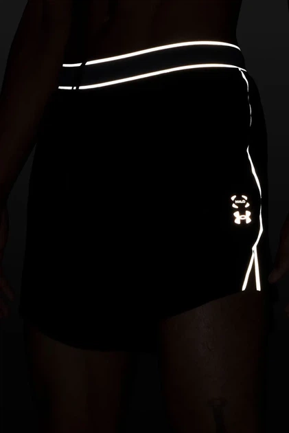 Чоловічі чорні шорти UA Halo Run Short Under Armour M 6007089-001 - изображение 5
