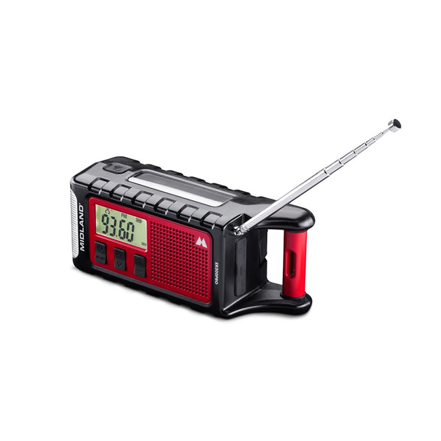 Radio alarmowe Midland ER300 PRO z akumulatorem 10000 mAh (ER300PRO) - obraz 2