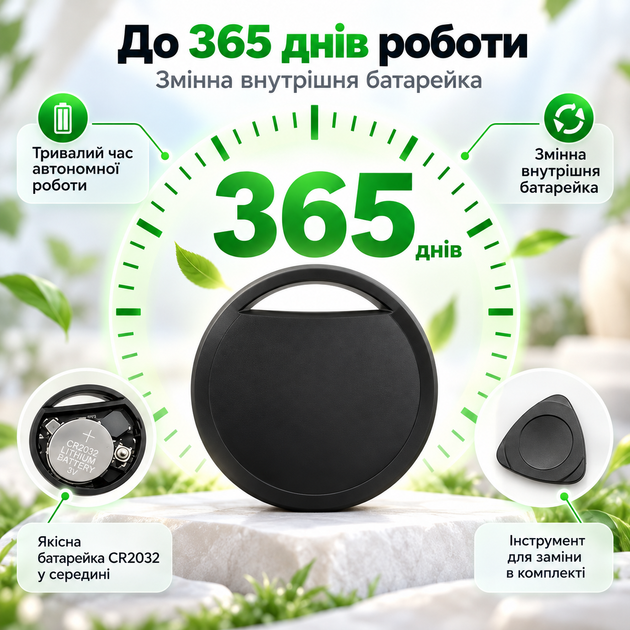 Смарт-трекер для пошуку речей та домашніх улюбленців із тримачем на нашийник, сумісний з Apple Find My - зображення 6
