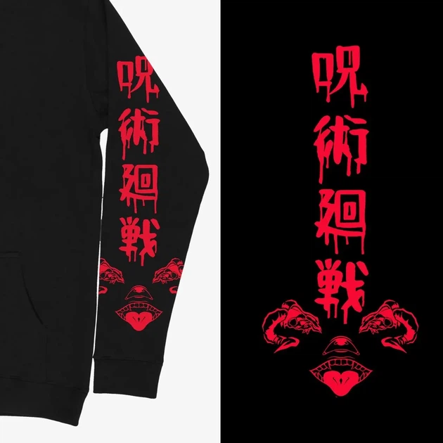 Худи Jujutsu Kaisen Годжо Сатору Черный XXL (kr4-473-black-XXL) - Фото 4 Худи Jujutsu Kaisen Годжо Сатору Черный XXL (kr4-473-black-XXL) - изображение 4