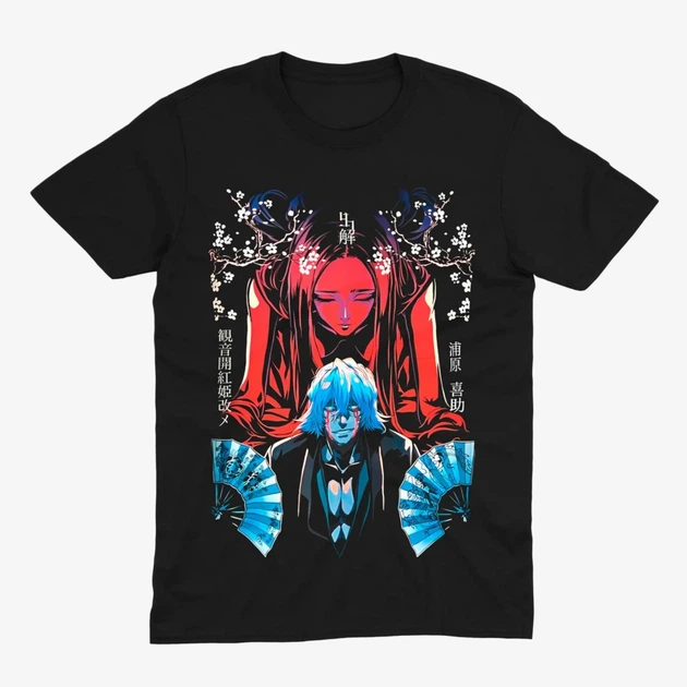 Футболка Bleach Урахара і Бенхіме Чорний M (kr4-328-black-M) - Фото 1 Футболка Bleach Урахара і Бенхіме Чорний M (kr4-328-black-M) - зображення 1