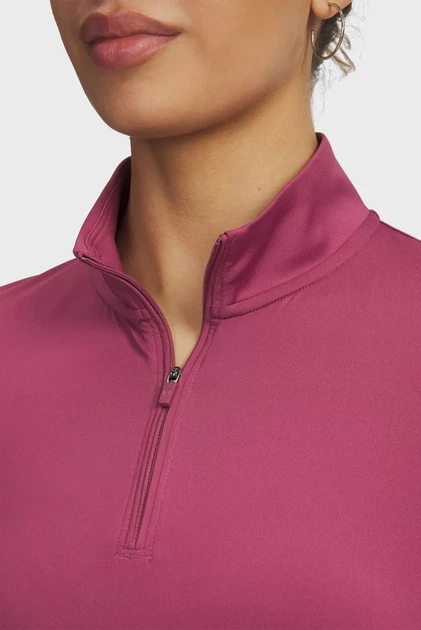 Жіночий рожевий лонгслів UA Drive 1/4 Zip Under Armour S 6003797-659 - Фото 2 Жіночий рожевий лонгслів UA Drive 1/4 Zip Under Armour S 6003797-659 - зображення 2