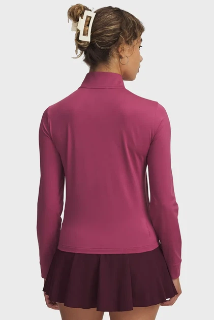 Жіночий рожевий лонгслів UA Drive 1/4 Zip Under Armour S 6003797-659 - Фото 3 Жіночий рожевий лонгслів UA Drive 1/4 Zip Under Armour S 6003797-659 - зображення 3