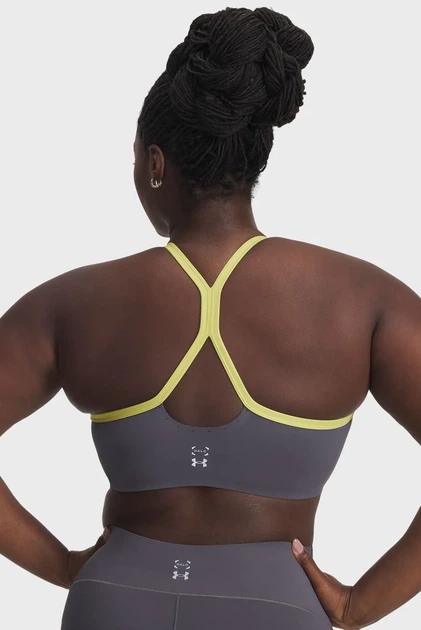 Жіночий сірий топ UA Halo Bonded Bra Under Armour XS 6009068-025 - Фото 5 Жіночий сірий топ UA Halo Bonded Bra Under Armour XS 6009068-025 - изображение 5