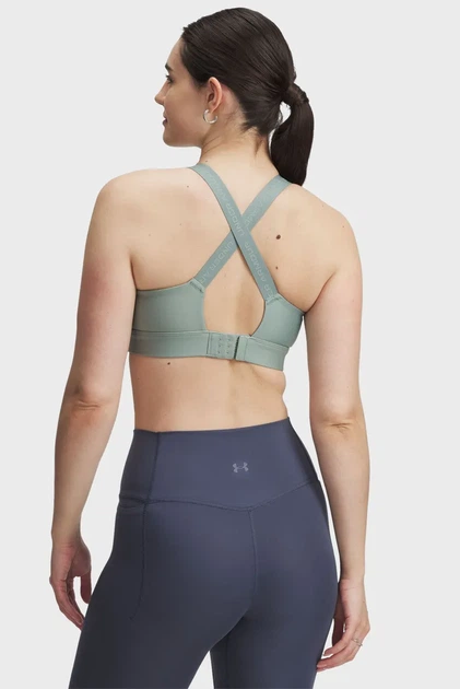 Жіночий м'ятний топ UA Infinity High 2.0 Bra Under Armour XS A-C 1384112-348 - изображение 10