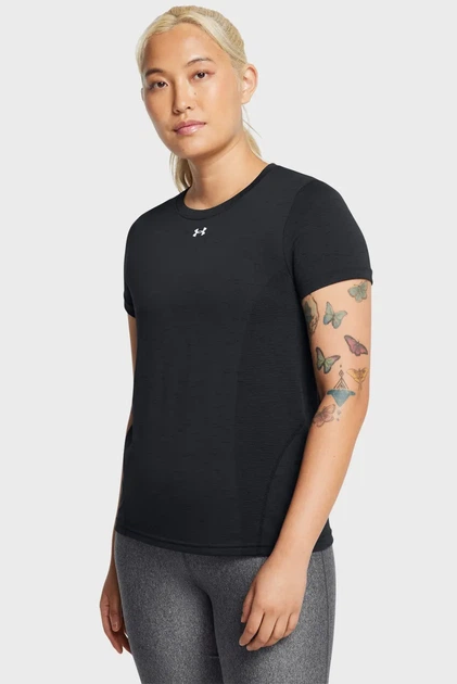 Жіноча чорна футболка Vanish Seamless Loose SS Under Armour XS 1384406-001 - Фото 1 Жіноча чорна футболка Vanish Seamless Loose SS Under Armour XS 1384406-001 - зображення 1