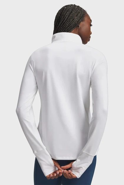 Жіноча біла спортивна кофта UA Launch Pro Half Zip Under Armour M 1379349-100 - Фото 3 Жіноча біла спортивна кофта UA Launch Pro Half Zip Under Armour M 1379349-100 - зображення 3
