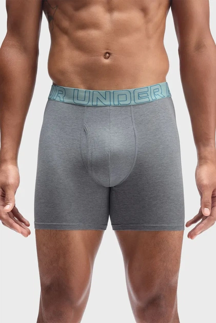 Чоловічі боксери (3 шт) UA PERFORMANCE COTTON Under Armour S 1383889-036 - зображення 2
