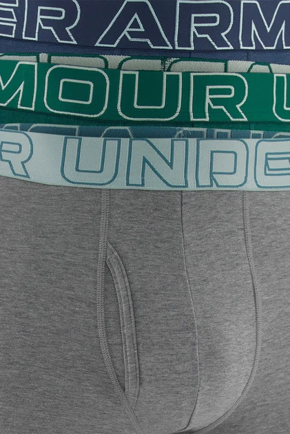 Чоловічі боксери (3 шт) UA PERFORMANCE COTTON Under Armour XL 1383889-036 - зображення 4