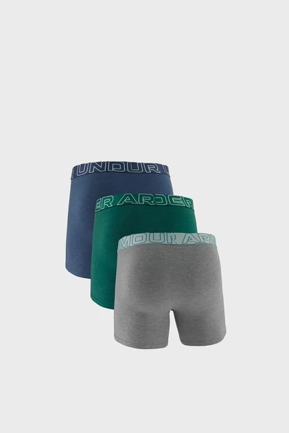 Чоловічі боксери (3 шт) UA PERFORMANCE COTTON Under Armour S 1383889-036 - зображення 5