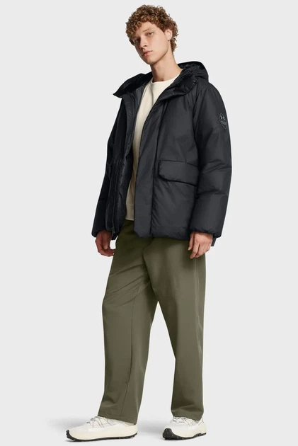 Чоловіча чорна куртка LIMITLESS DOWN SS JACKET Under Armour S 1384651-001 - Фото 2 Чоловіча чорна куртка LIMITLESS DOWN SS JACKET Under Armour S 1384651-001 - изображение 2
